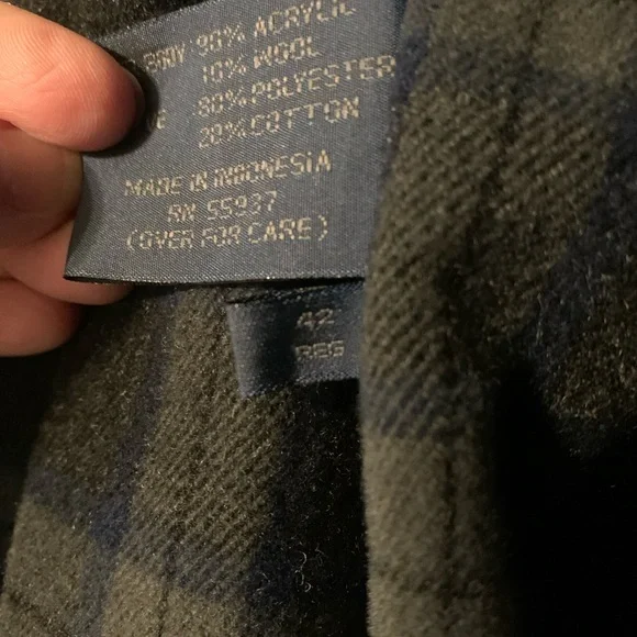 Mens long dress coat - Picture 4 of 4